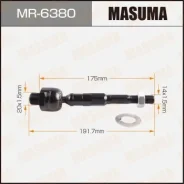 ������� ���� Masuma Honda Civic / FD1, FD2, FD3 05-12 MR-6380 MR6380 ����