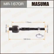 ������� ���� Masuma Mazda Bongo / SK82V, SK22T 99- RH MR-1670R, ������ MR1670R ����