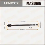 ������� ���� Masuma Mitsubishi Lancer / CY2A, GA2W, CX9A 07-15 MR-9007 MR9007 ����