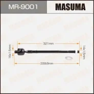 ������� ���� Masuma Mitsubishi Airtrek / CU#W 01-05 MR-9001 MR9001 ����