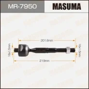������� ���� Masuma Mitsubishi Triton, L200 / KB4T, KB9T 05- MR-7950 MR7950 ����