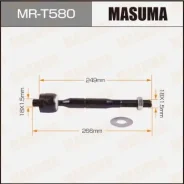 ������� ���� Masuma Toyota DYNA / KDY230, KDY281, RZY220 01- MR-T580 MRT580 ����