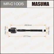 ������� ���� Masuma Toyota Prado/ GRJ150, TRJ150 09-22 MR-C1005 MRC1005 ����
