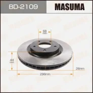 ���� ��������� Masuma, front Nissan Qashqai, X-Trail / J10E, T30 10- [��.2] BD-2109, �������� BD2109 ����