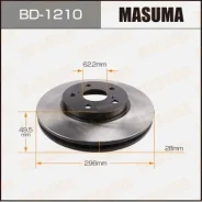 ���� ��������� Masuma, front Toyota Camry, Ipsum, Nadia/ ACV3#, ACM2# [��.2] BD-1210, �������� BD1210 ����