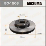 ���� ��������� Masuma, front Toyota Caldina/ AT211, CT216, ST21# [��.2] BD-1208, �������� BD1208 ����
