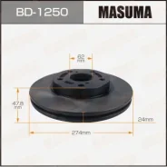 ���� ��������� Masuma, front Toyota MARK II JZX90 92-07 [��.2] BD-1250, �������� BD1250 ����