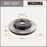 ���� ��������� Masuma, front Toyota VITZ, Yaris / NCP1#, SCP1#, NLP10 [��.2] BD-1231, �������� BD1231 ����