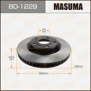 ���� ��������� Masuma, front Toyota RAV4 / ACA3#, GSA33 [��.2] BD-1229, �������� BD1229 ����