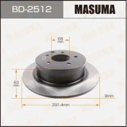 ���� ��������� Masuma, rear Nissan Teana / L33R [��.2] BD-2512, ������ BD2512 ����