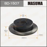 ���� ��������� Masuma, rear Toyota Highlander / GSU45L Masuma ������� BD-1507 | �������� �� ��, ������, 5 ����� | �������� �� 12 ��� | ������ � ������...