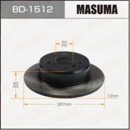 ���� ��������� Masuma, rear Toyota Harrier, Camry / MCU10W, ACV30L [��.2] Masuma ������� BD-1512 | �������� �� ��, ������, 5 ����� | �������� �� 12 ��...