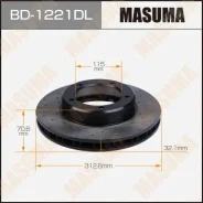 ���� ��������� Masuma, ��������������� front Toyota LAND Cruiser / HDJ101, UZJ100 LH BD-1221DL, ����� �������� BD1221DL ����