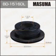 ���� ��������� Masuma, ��������������� rear Toyota LAND Cruiser / HDJ101K LH BD-1516DL, ����� ������ BD1516DL ����