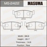 ������� �������� Masuma, AN-349WK, PF-2422, P56053 rear (1/12) MS-2422, ������ MS2422 ����