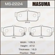 ������� �������� Masuma, AN-346WK, NP2022, P56029 rear (1/12) MS-2224, ������ MS2224 ����