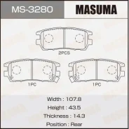 ������� �������� Masuma, AN-366WK, NP3002, P54018 rear (1/12) MS-3280, ������ MS3280 ����