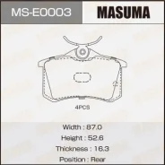 ������� �������� Masuma, AN-4045K, P85020 rear (1/16) MS-E0003, ������ MSE0003 ����