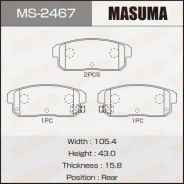 ������� �������� Masuma, AN-669WK, NP9015, P10005 rear (1/12) MS-2467, ������ MS2467 ����