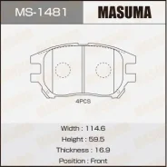������� �������� Masuma, AN-678WK, NP1076, P56050 front (1/12) MS-1481, �������� MS1481 ����