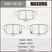 ������� �������� Masuma, AN-716WK, NP1071, P83133 rear (1/12) MS-1519, ������ MS1519 ����