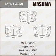 ������� �������� Masuma, AN-699WK, NP1145, P83073 rear (1/16) MS-1494, ������ MS1494 ����