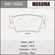 ������� �������� Masuma, AN-733K, NP1016, P83089 rear (1/12) MS-1522, ������ MS1522 ����