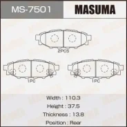 ������� �������� Masuma, AN-696WK, PF-7501, P78020 rear (1/12) MS-7501, ������ MS7501 ����