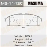 ������� �������� Masuma, NP1046 rear (1/12) MS-1142, ������ MS1142 ����