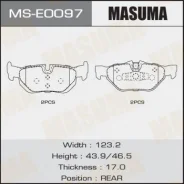 ������� �������� Masuma, P06038 rear (1/6) MS-E0097, ������ MSE0097 ����