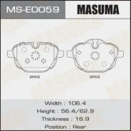 ������� �������� Masuma, P06064 rear (1/12) MS-E0059, ������ MSE0059 ����