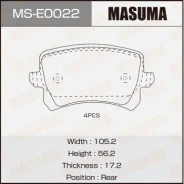 ������� �������� Masuma, P85109 rear (1/12) MS-E0022, ������ MSE0022 ����