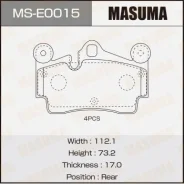 ������� �������� Masuma, P85070 rear (1/12) MS-E0015, ������ MSE0015 ����