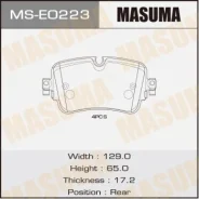 ������� �������� Masuma, P85161 rear (1/6) MS-E0223, ������ MSE0223 ����