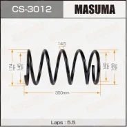 ������� �������� Masuma front Mitsubishi Lancer / CS3A 03-11 CS-3012, �������� CS3012 ����