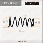 ������� �������� Masuma rear Corolla/ AE101, CE100 CS-1022, ������ CS1022 ����
