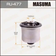 ����������� Masuma Auris. NZE151. ZRE152 rear RU-477 RU477 ����