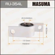 ����������� Masuma Impreza, Legacy /EJ20, EZ30/ rear LH RU-354L RU354L ����