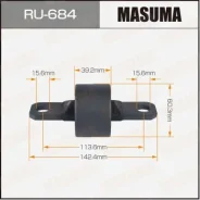 ����������� Masuma Mazda CX-7 06-14 rear RU-684 RU684 ����