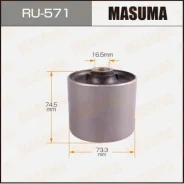 ����������� Masuma Pajero / V6#W, V7#W, V8#W, V9#W rear RU-571 RU571 ����