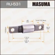����������� Masuma X-Trail/ T31 front low F RU-531 RU531 ����