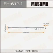 ����� ��������� Masuma H- /front/ CR-V / RD# RH BH-612-1, ������ �������� BH6121 ����