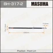 ����� ��������� Masuma T- /front/ Corolla #E104, CE109, #E114 LH BH-317-2, ����� �������� BH3172 ����