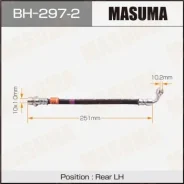����� ��������� Masuma T- /rear/ Land Cruiser Prado J12# LH BH-297-2, ����� ������ BH2972 ����