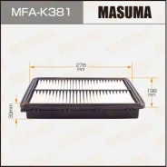 ��������� ������ A0702 Masuma LHD KIA Optima, Hyundai Sonata 14- (1/40) MFA-K381 MFAK381 ����