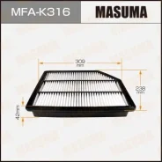 ��������� ������ A9426 Masuma LHD Hyundai/ iX55/ V3000 08- (1/40) MFA-K316 MFAK316 ����