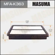 ��������� ������ A9428 Masuma LHD KIA Sorento Prime 15- (1/20) MFA-K363 MFAK363 ����