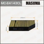 �������� ������ AC0197C Masuma �������� Mercedes-BENZ E-Class (W213) (1/60) MC-E4143CL MCE4143CL ����