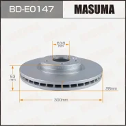 ���� ��������� Masuma, ��������, ������/�����, ��� Ford Mondeo, 1 ��, ���. BD-E0147 ��������� �� �������� 2 �� BDE0147 ����