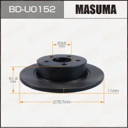 ���� ��������� Masuma, ������, ������/�����, ��� Ford Kuga, 1 ��, ���. BD-U0152 ��������� �� �������� 2 �� BDU0152 ����
